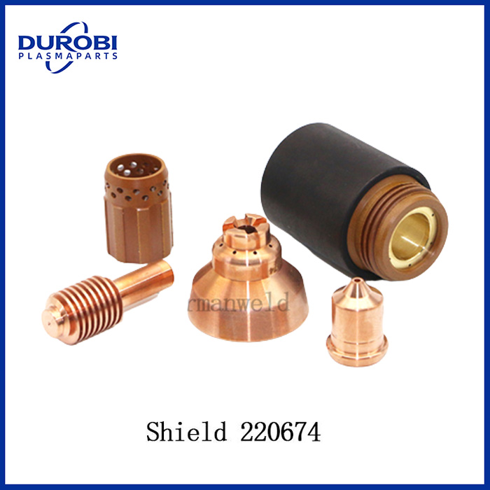 Shield 220674 for Powermax 45 Plasma Cutting Torch Consumables 45A