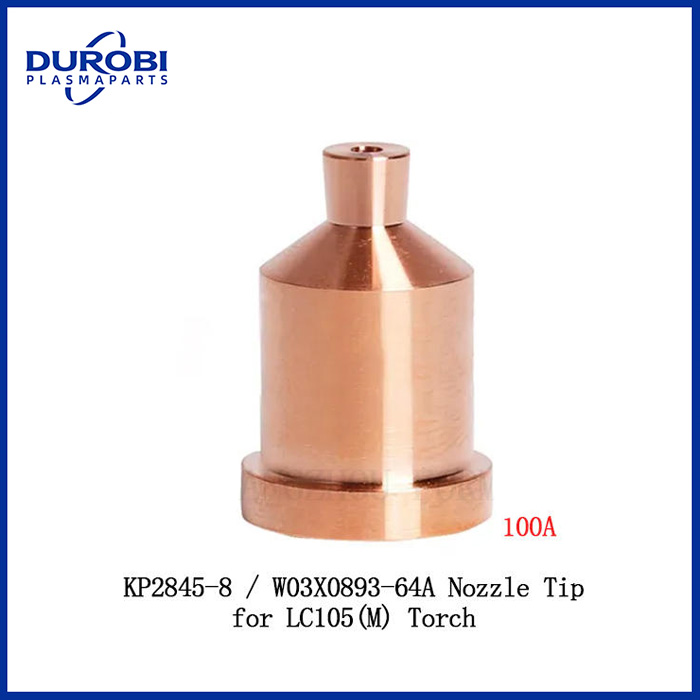 KP2845-8 / W03X0893-64A Plasma Nozzle 100A Tip Fit for Lincoln Electric LC105 / LC105m Torch