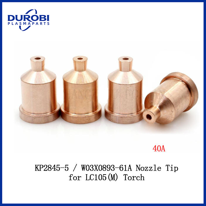 KP2845-5 / W03X0893-61A Plasma Nozzle 40A Tip Fit for Lincoln Electric LC105 / LC105m Torch