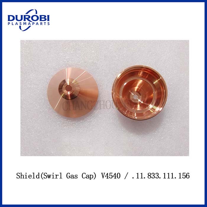 Shield V4540 Swirl Gas Cap .11.833.111.156 for Kjellberg Plasma Cutting Torch Consumables