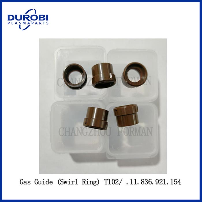 Gas Guide T102 Swirl Ring  .11.836.921.154 for Kjellberg Plasma Cutting Torch Consumables Replacement