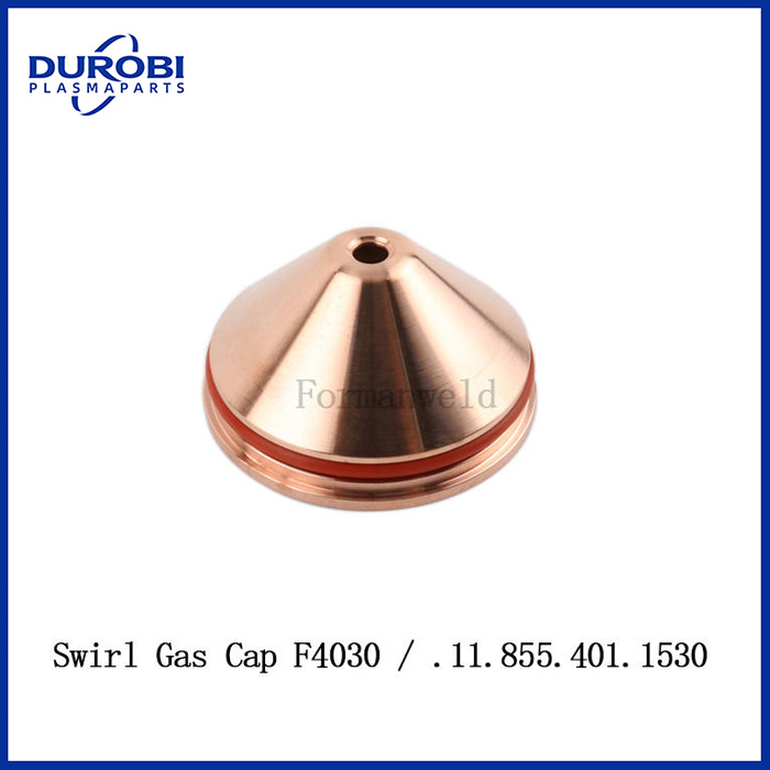 Swirl Gas Cap F4030 Shield .11.855.401.1530 for Kjellberg Plasma Cutting Torch Consumables Replacement