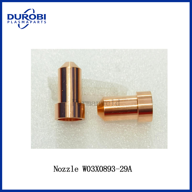 Plasma Nozzle W03X0893-29A Tip KP2844-4 Fit for Lincoln Electric LC65/80/100 Plasma Cutter 60A