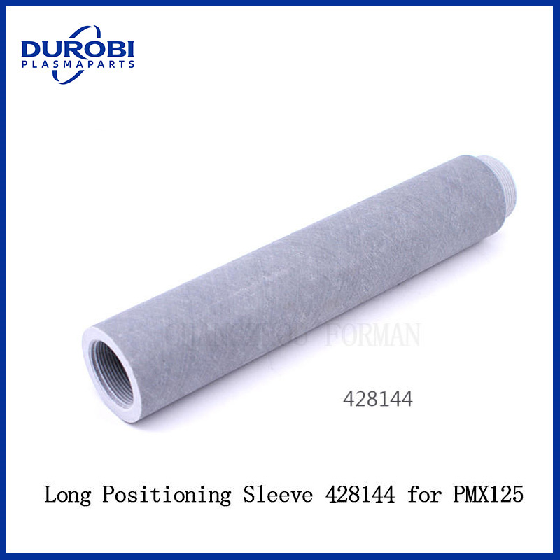 Long Positioning Sleeve FM.428144 for Max 125 Plasma Cutting Torch Consumables Kit: Duramax Hyamp 180° full-length machine torch positioning sleeve