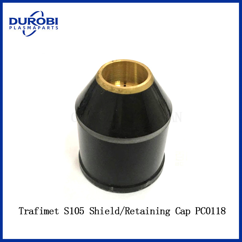 Trafimet S105 Plasma Cutting Torch Consumables Shield/Retainging Cap PC0118