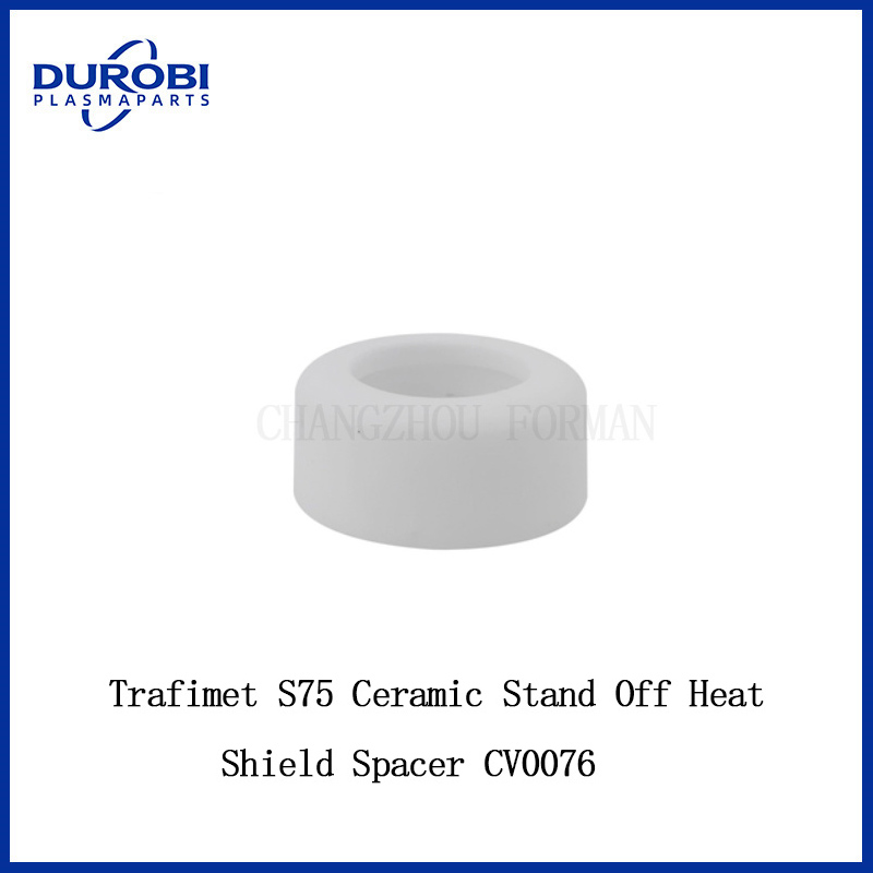 Trafimet S75 Plasma Cutting Torch Consumables Ceramic Standoff Heat Shield Spacer CV0076